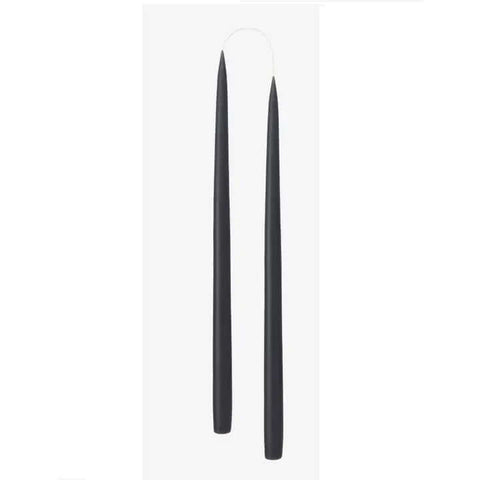10" Black Taper Candles (Set of 2) - Candle - Twilight Collection