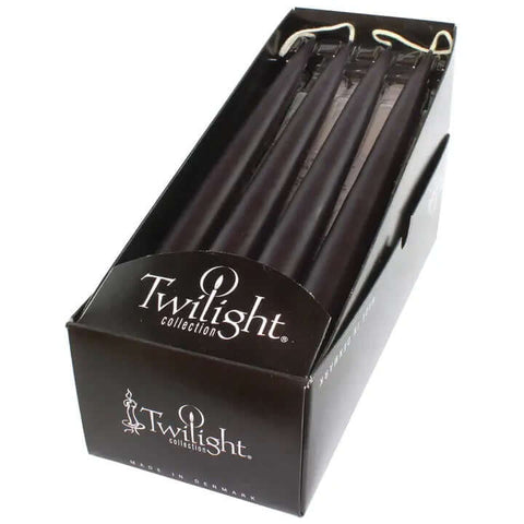 10" Black Taper Candles (Set of 2) - Candle - Twilight Collection