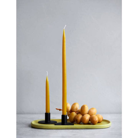 10" Yellow Honey Taper Candles (Set of 2) - Candle - Twilight Collection