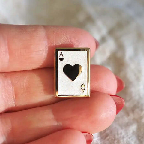 Ace of Hearts Pin - Pin - LanaBetty