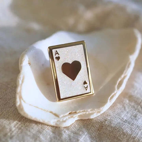 Ace of Hearts Pin - Pin - LanaBetty