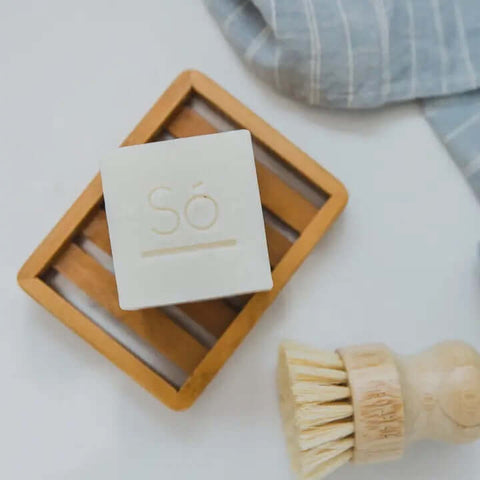Bamboo Soap Dish - Bar Soap - So Luxury