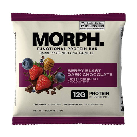 Berry Blast Superfood Protein Bar - Chocolate - MORPH Superfood Bars