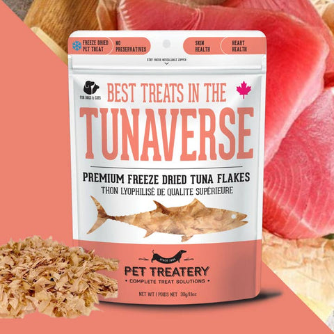 Best Treats in the Tunaverse Tuna Flakes - Dog Food - The Granville Island Pet Treatery