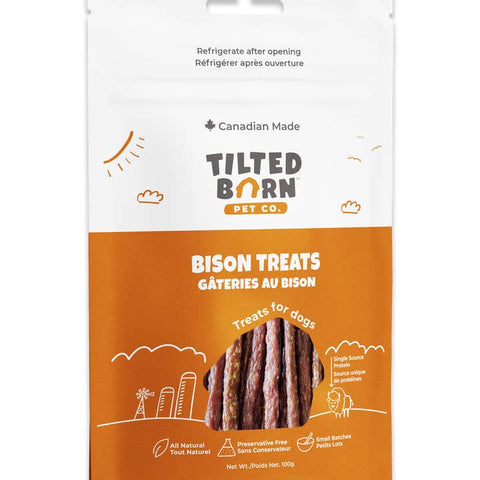 Bison Treats For Dogs - Dog Food - Tilted Barn
