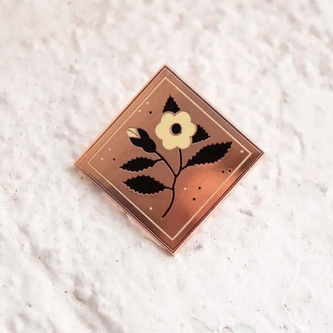 Bloom 1858 Flower Pin - Pin - Stay Home Club