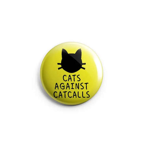 Cats Against Cat Calls Pin - Pin - Prickly Cactus Collage