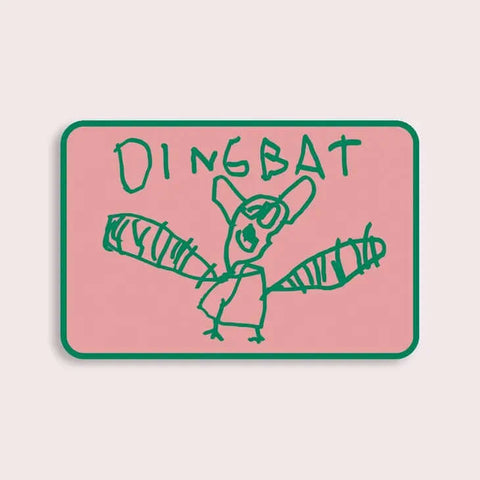Dingbat Sticker - Sticker - Stay Home Club