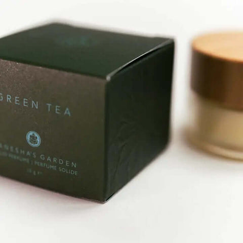 Ganesha's Garden Green Tea Solid Perfume - Perfume - Between Heaven & Earth