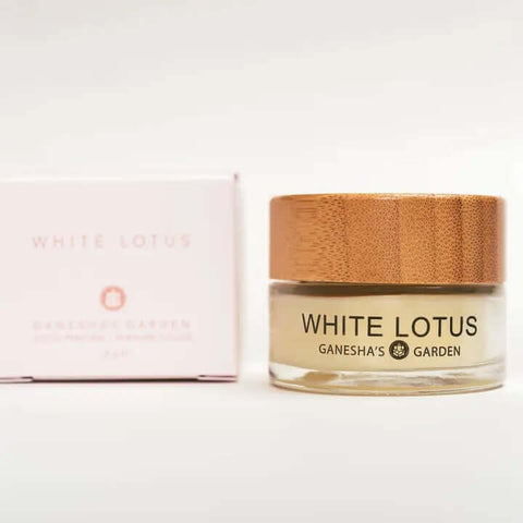 Ganesha's Garden White Lotus Solid Perfume - Perfume - Between Heaven & Earth