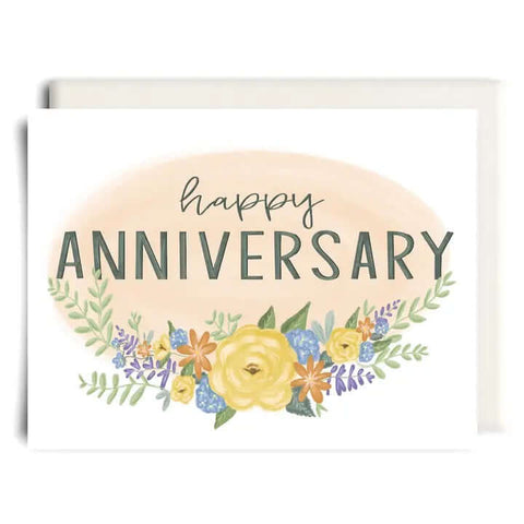 Happy Anniversary Greeting Card - Greeting Card - Inkwell Cards