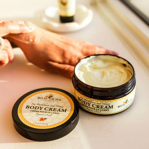 Honey & Sea Buckthorn Body Cream - Body Lotion - Bee by the Sea