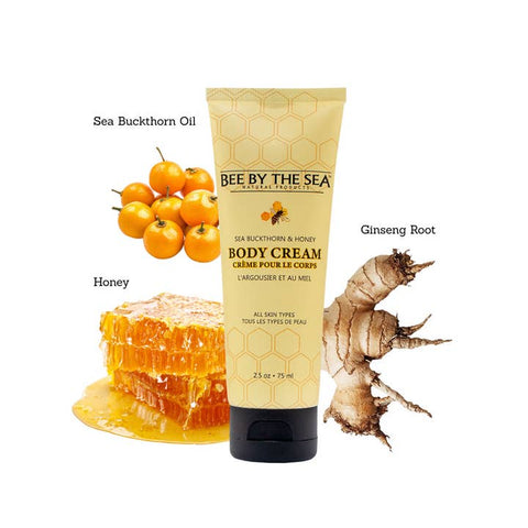 Honey & Sea Buckthorn Body Cream - Body Lotion - Bee by the Sea