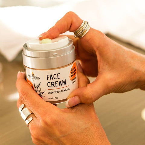 Honey & Sea Buckthorn Face Cream - Facial Lotion - Bee by the Sea