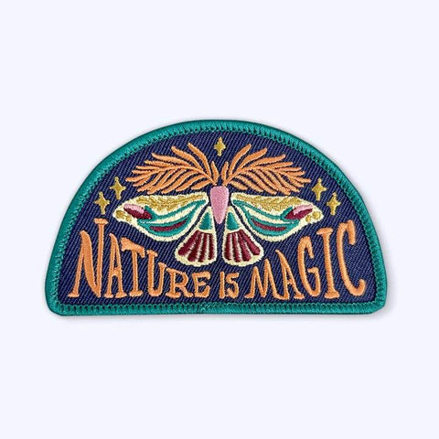 Intricate Moth Sew On Patch - Patches - Bough & Antler Northwest Goods