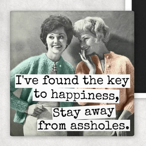 I've Found the Key To Happiness Magnet - Magnet - Raven's Rest Studio