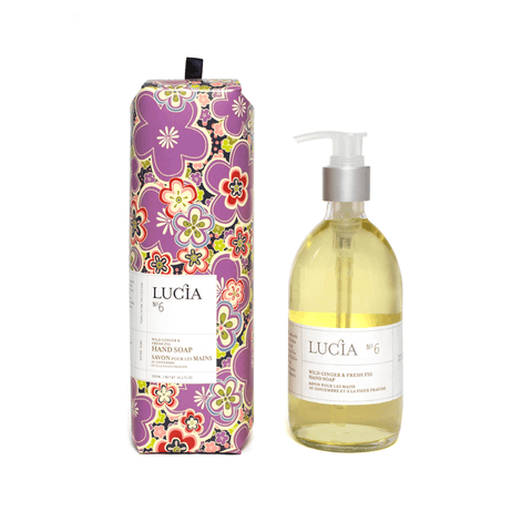 Lucia No. 6 Wild Ginger & Fresh Fig Liquid Hand Soap - Hand Soap - Pure Living