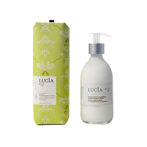 Lucia No.12 Eucalyptus & Gardenia Hand & Body Lotion - Body Lotion - Pure Living