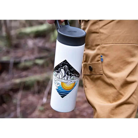Mountain and Ocean Sticker - Sticker - Mountain Mornings