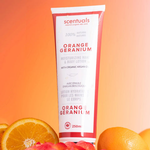 Orange Geranium Hand & Body Lotion - Body Lotion - Scentuals