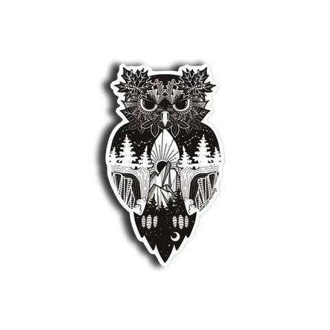Owl Sticker - Sticker - Mountain Mornings