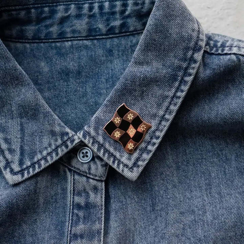Patchwork Pin - Pin - Stay Home Club