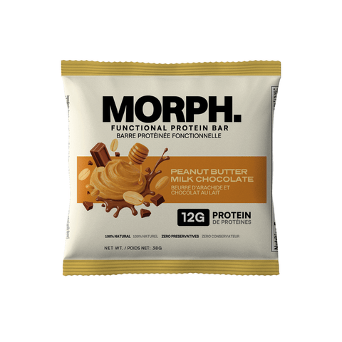 Peanut Butter Milk Chocolate Superfood Protein Bar - Chocolate - MORPH Superfood Bars