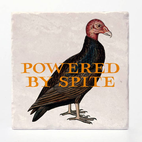 Powered By Spite Coaster - Coaster - Versatile Coasters