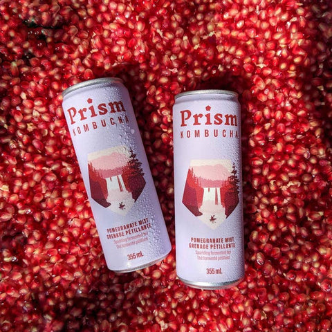 Prism Kombucha Pomegranate Mist - Drink - Prism Kombucha