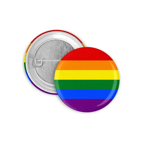 Rainbow Pride Flag Pin - Pin - Prickly Cactus Collage