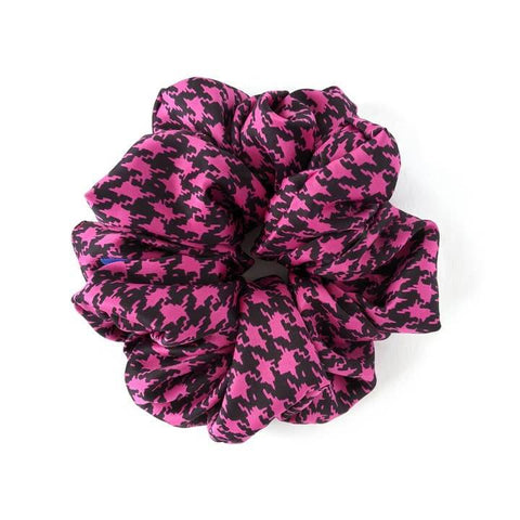 Sophia Patterned Satin Scrunchie - Hair Accessory - Kokoro