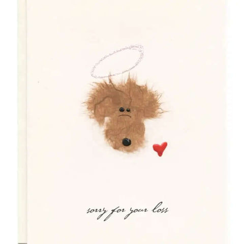 Sorry for your Loss Dog Card - Greeting Card - Flaunt Cards