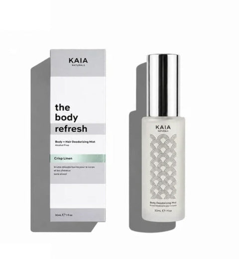 The Body Refresh Deodorizing Mist – Crisp Linen - Deodorant - Kaia Naturals