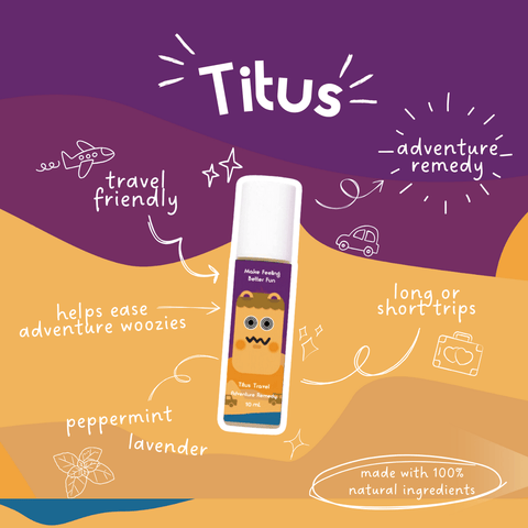Titus Travel Roll - On | 10mL - Essential Oil - Rascal Remedies
