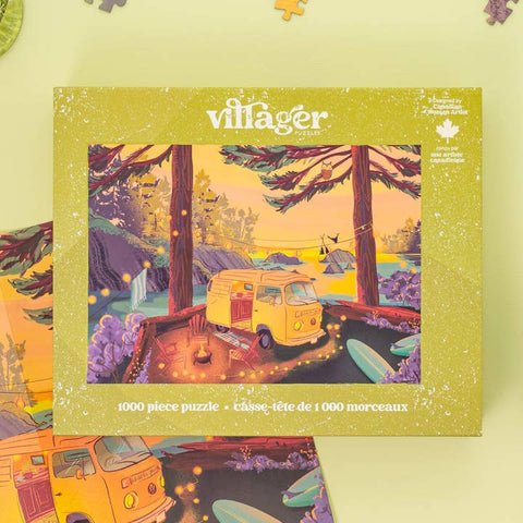 Twilight Campsite 1000 - Piece Puzzle - Puzzle - Villager Puzzles