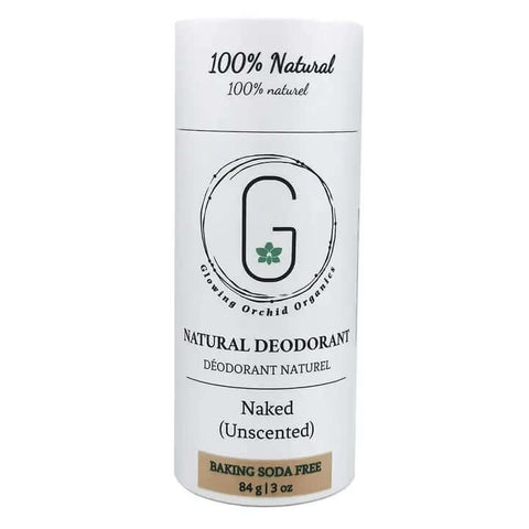 Unscented Deodorant - Deodorant - Glowing Orchid Organics
