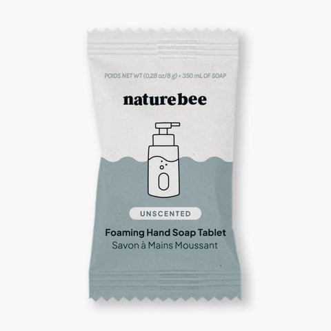 Unscented Foaming Hand Soap Tablet - Hand Soap - Nature Bee