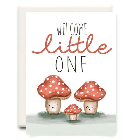Welcome Little One - Greeting Card - Inkwell Cards
