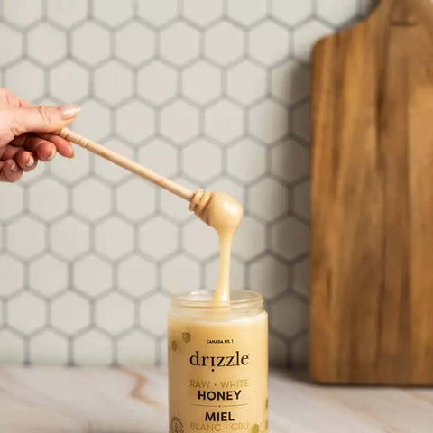 White Raw Honey - Honey - Drizzle