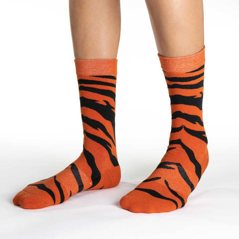 Women's Tiger Print Socks - Socks - Good Luck Sock