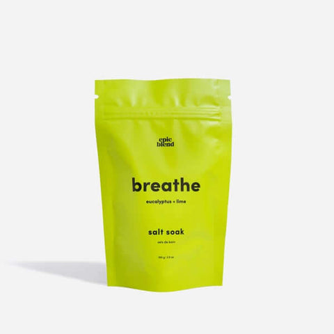 Breathe Salt Soak - Soak - Epic Blend