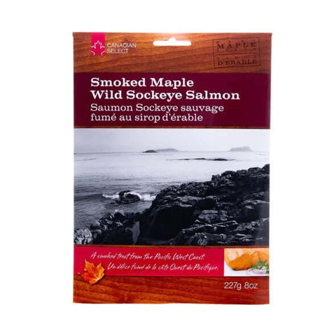 Maple Smoked Wild Sockeye Salmon - Salmon - Canadian Select