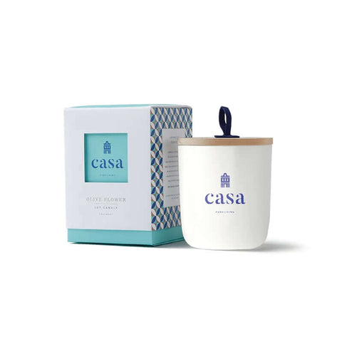 Olive Flower Candle - Candle - Casa