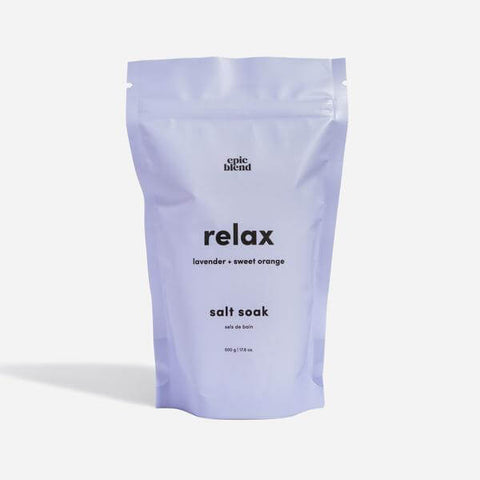 Relax Salt Soak - Soak - Epic Blend