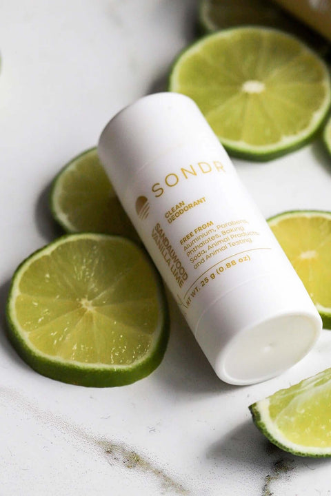 Sandalwood Vanilla Lime Natural Deodorant - Deodorant - SONDR